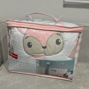 Fisher-Price Woodland Wonders 4-Piece Nursery Bedding Set